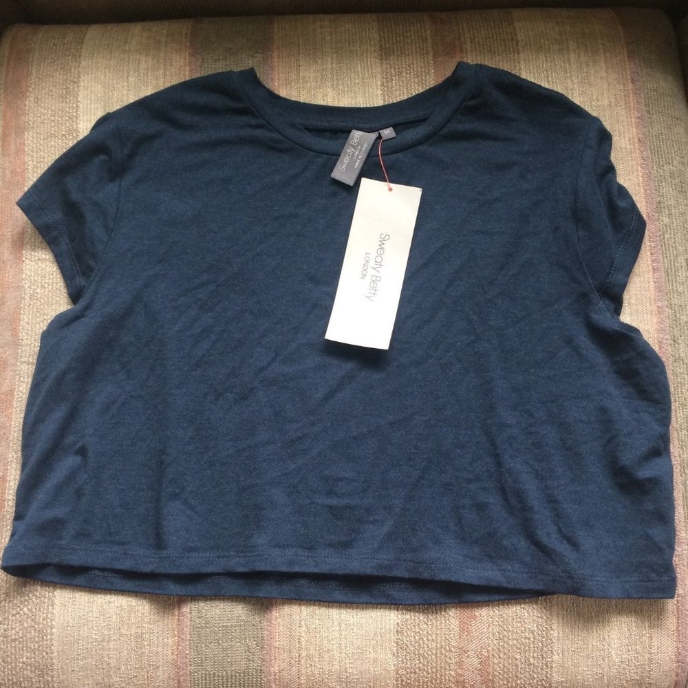 NWT Sweaty Betty Free Run Crop Top - Picture 4 of 7